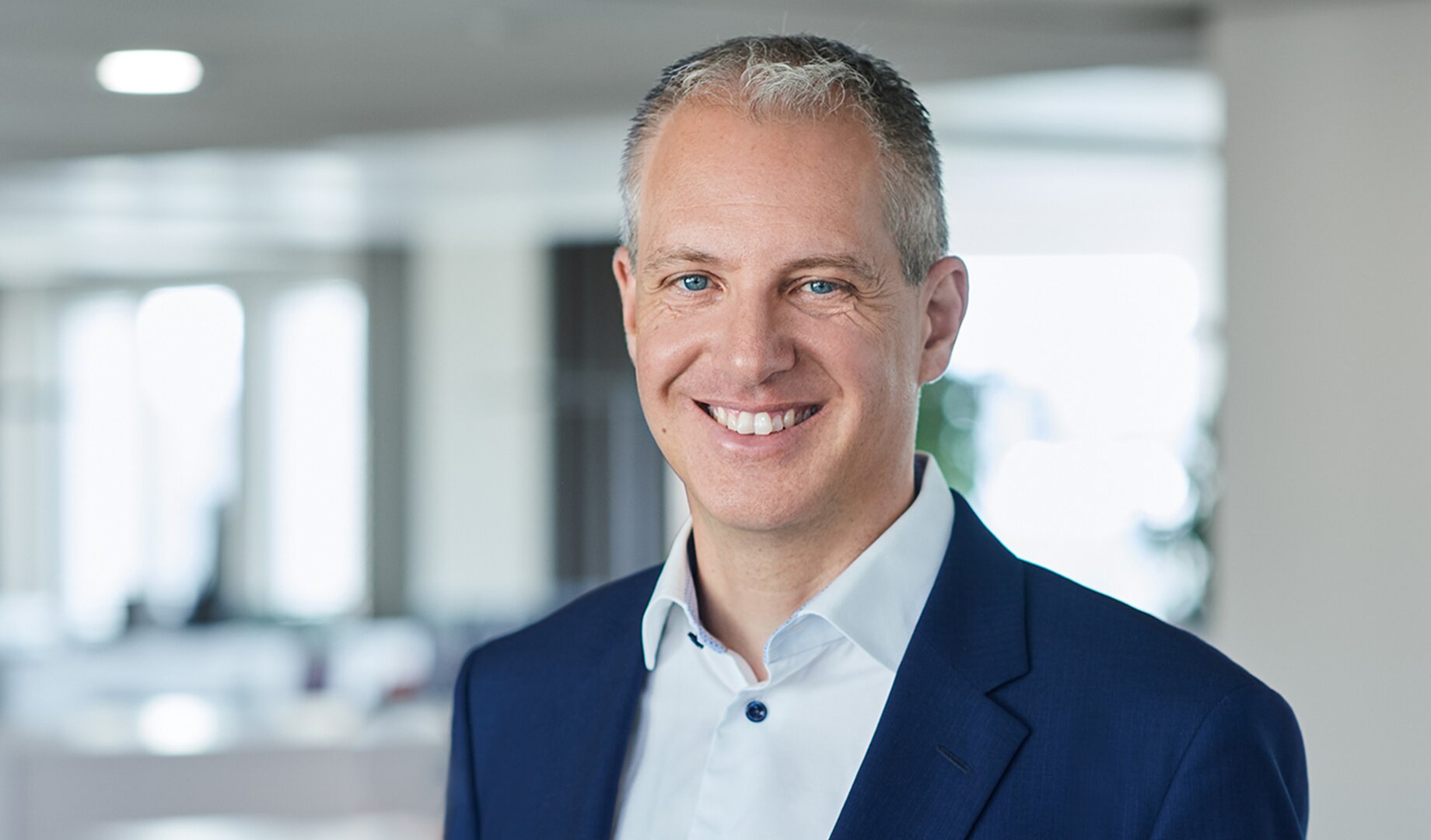 Portrait of Dr. Daniel Häfliger, CEO Sateco Group