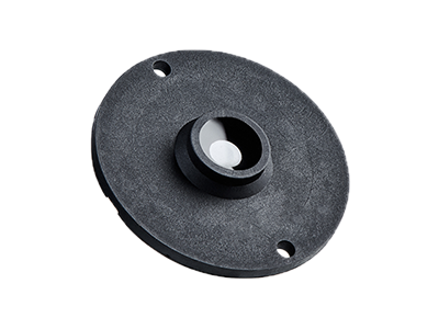 Erweiterte Schnappscheibenschaltmatte STC-MD-TR runde schwarze Variante der Erweiterten Schnappscheibenschaltmatte STC-MD-TR